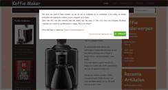 Desktop Screenshot of koffiemaker.nl