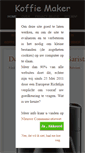 Mobile Screenshot of koffiemaker.nl